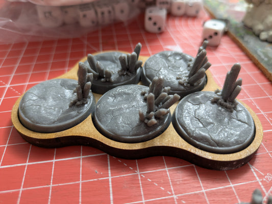 Crystal Bases (32mm) - 5pk