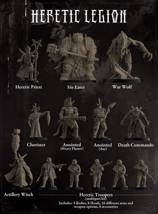 Trench Crusade - Heretic Legion warband